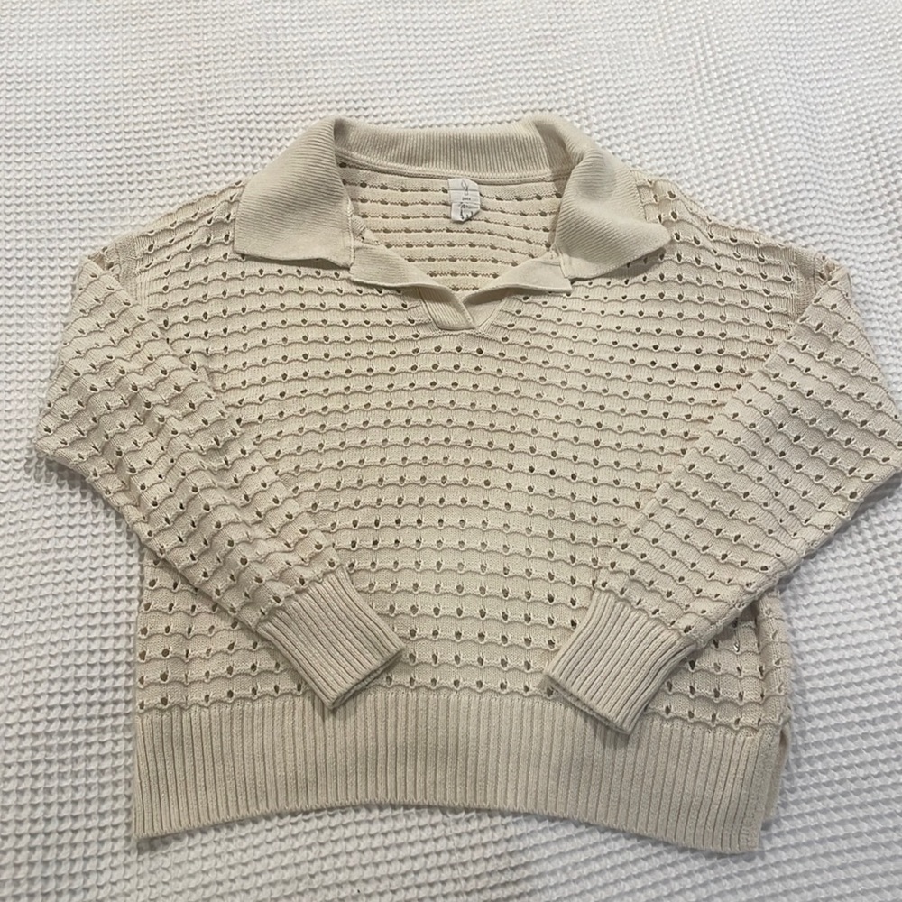 Pullover Collared Sweater